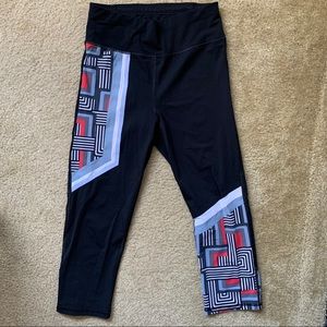 Sweaty Betty Zero Gravity High Rise Geometric Crop